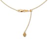 Thumbnail Image 2 of Figaro Choker Necklace Semi-Solid 14K Yellow Gold 16&quot;