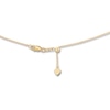Thumbnail Image 2 of Dangle Bead Choker Necklace 14K Yellow Gold 16&quot;