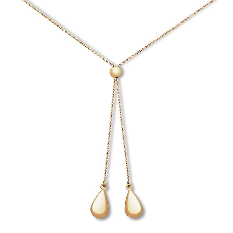 Main Image 1 of Bolo Necklace 10K Yellow Gold 28&quot;