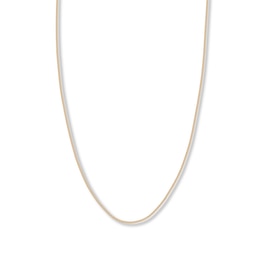 Snake Chain Hollow 14K Yellow Gold 18"