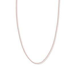 Snake Chain Hollow 14K Rose Gold 16"