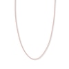 Thumbnail Image 1 of Snake Chain Hollow 14K Rose Gold 24&quot;