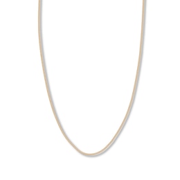 Snake Chain Hollow 14K Yellow Gold 18"