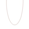 Thumbnail Image 1 of Snake Chain Hollow 14K Rose Gold 20&quot;
