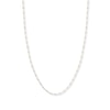 Thumbnail Image 1 of Beaded Cable Chain Necklace Solid 14K Two-Tone Gold 16&quot;