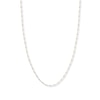 Thumbnail Image 1 of Beaded Cable Chain Necklace Solid 14K Two-Tone Gold 20&quot;