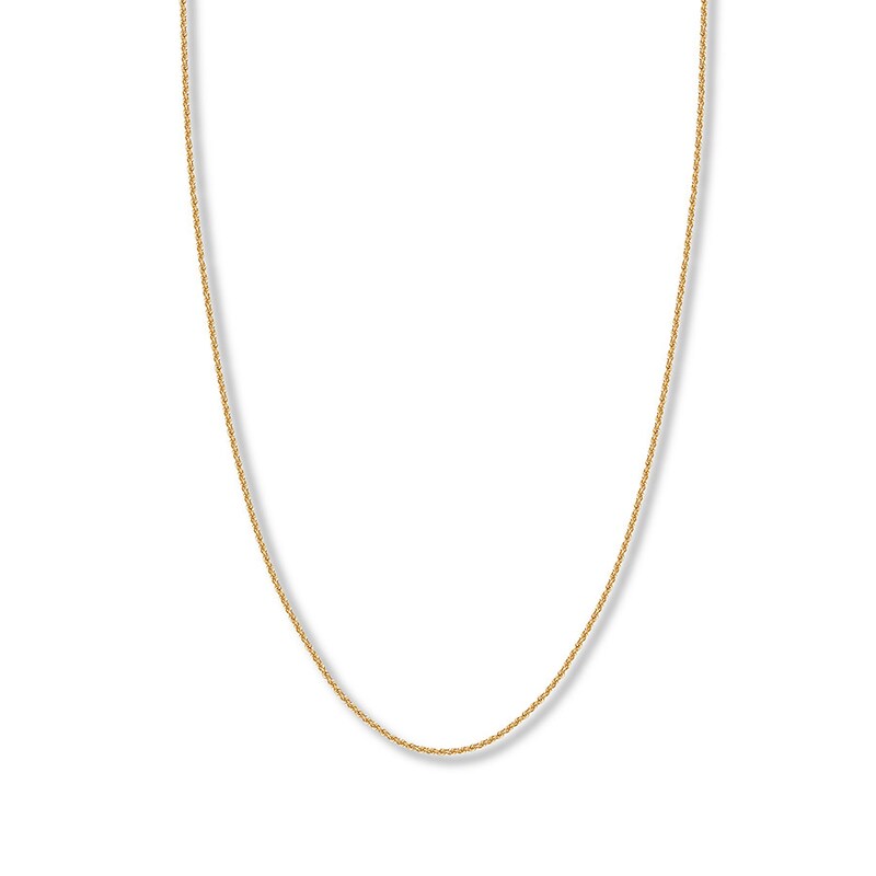 14kt Yellow Gold 2mm Cable Chain; 18 inch 14kt Yellow Gold 2mm Cable Chain; 18 inch