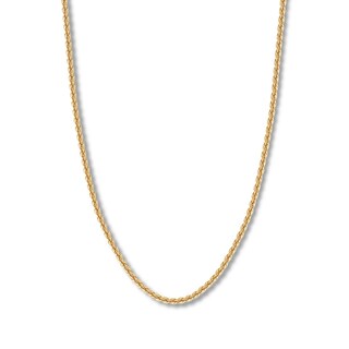 Rope Chain 1K Yellow Gold 20