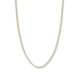 Rope Chain Hollow 14K Yellow Gold 30"