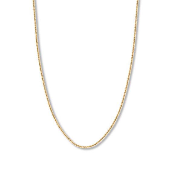 Rope Chain Hollow 14K Yellow Gold 30"