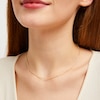 Thumbnail Image 1 of Textured Solid Rope Chain 14K Yellow Gold 16"