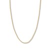 Thumbnail Image 1 of Textured Rope Chain Solid 14K Yellow Gold 18&quot;