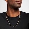 Thumbnail Image 1 of Textured Solid Rope Chain 14K Yellow Gold 24"