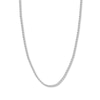 Thumbnail Image 0 of 22" Textured Solid Rope Chain 14K White Gold