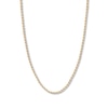 Thumbnail Image 1 of 20&quot; Textured Rope Chain Solid 14K Yellow Gold