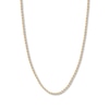 Thumbnail Image 1 of 22&quot; Textured Rope Chain Solid 14K Yellow Gold