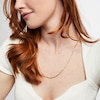 Thumbnail Image 3 of 24&quot; Textured Rope Chain Solid 14K Yellow Gold