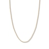 Thumbnail Image 1 of 18&quot; Textured Rope Chain Solid 14K Yellow Gold