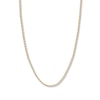 Thumbnail Image 1 of 22&quot; Textured Rope Chain Solid 14K Yellow Gold