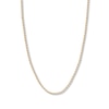 Thumbnail Image 1 of 24&quot; Textured Rope Chain Solid 14K Yellow Gold