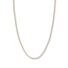 Thumbnail Image 1 of 30&quot; Textured Rope Chain Solid 14K Yellow Gold