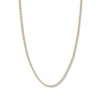 Thumbnail Image 1 of 20&quot; Textured Rope Chain Solid 14K Yellow Gold