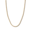 Thumbnail Image 1 of 22&quot; Textured Rope Chain Solid 14K Yellow Gold