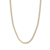 Thumbnail Image 1 of 22&quot; Textured Rope Chain Solid 14K Yellow Gold
