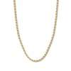 Thumbnail Image 0 of 24" Textured Solid Rope Chain 14K Yellow Gold