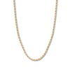 Thumbnail Image 1 of 30&quot; Textured Rope Chain Solid 14K Yellow Gold