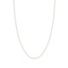 Thumbnail Image 1 of 16&quot; Textured Rope Chain Solid 14K Rose Gold Appx. 1.05mm