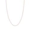 Thumbnail Image 1 of 20&quot; Textured Rope Chain Solid 14K Rose Gold Appx. 1.05mm
