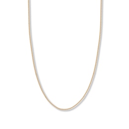 16" Rolo Chain Necklace Hollow 14K Yellow Gold Appx. 1.5mm