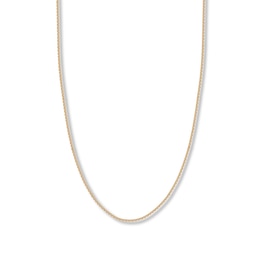 18" Rolo Chain Necklace Hollow 14K Yellow Gold Appx. 1.5mm