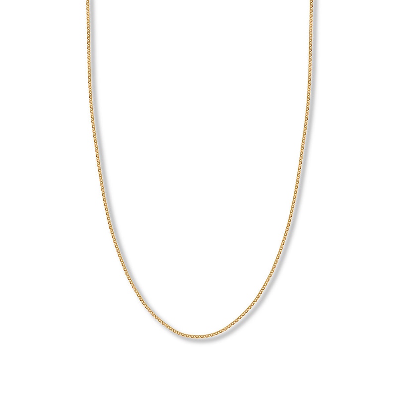 Main Image 1 of 18&quot; Rolo Chain Necklace Hollow 14K Yellow Gold Appx. 1.5mm