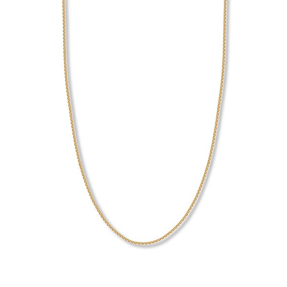 20" Rolo Chain Necklace Hollow 14K Yellow Gold Appx. 1.5mm