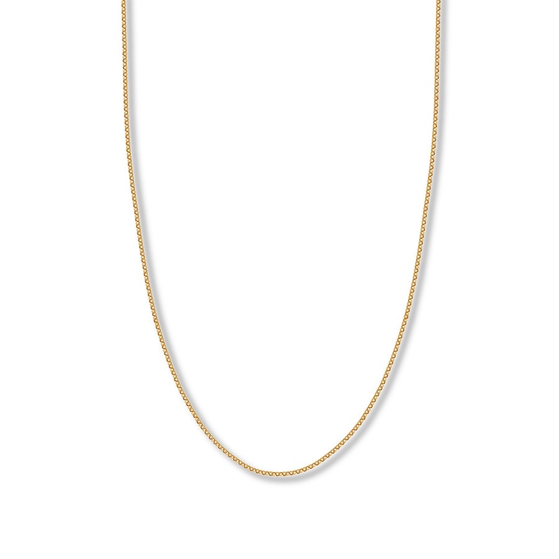 20" Hollow Rolo Chain Necklace 14K Yellow Gold Appx. 1.5mm