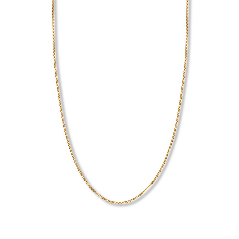 20" Hollow Rolo Chain Necklace 14K Yellow Gold Appx. 1.5mm