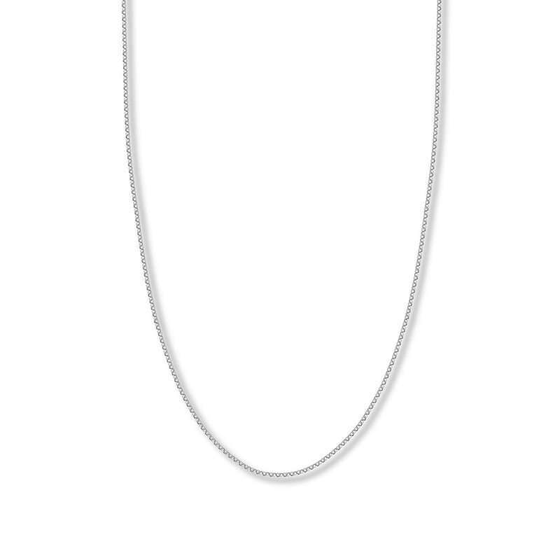 Main Image 1 of 16&quot; Rolo Chain Necklace Hollow 14K White Gold Appx. 1.5mm