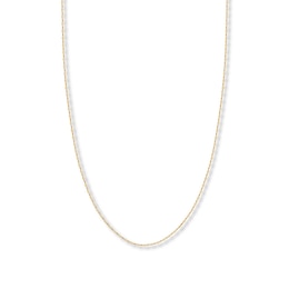 16" Forzatina Chain Necklace Solid 14K Yellow Gold Appx. 1.45mm