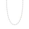 Thumbnail Image 0 of 20" Solid Cable Chain Necklace 14K Two-Tone Gold Appx. 1mm
