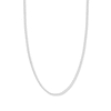 Thumbnail Image 0 of 18" Solid Rolo Chain Necklace 14K White Gold Appx. 1.82mm
