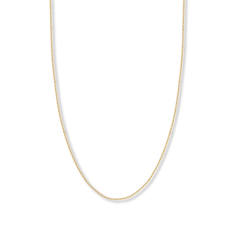16" Solid Rolo Chain Necklace 14K Yellow Gold Appx. 1.82mm