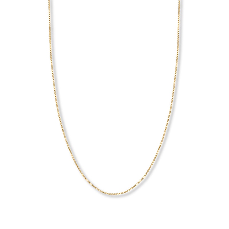 Main Image 1 of 22&quot; Rolo Chain Necklace Solid 14K Yellow Gold Appx. 1.82mm