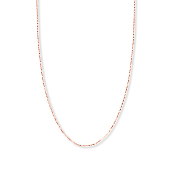 20" Rolo Chain Solid 14K Rose Gold Appx. 1.82mm
