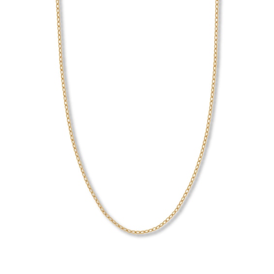 22" Rolo Chain Solid 14K Yellow Gold Appx. 2.15mm