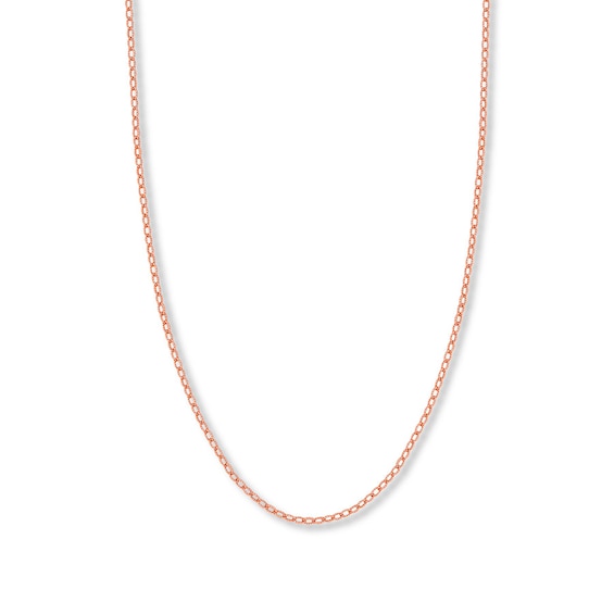 16" Rolo Chain Solid 14K Rose Gold Appx. 2.15mm