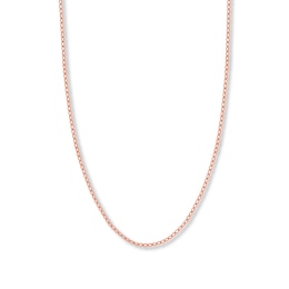 18" Rolo Chain Solid 14K Rose Gold Appx. 2.15mm