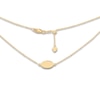 Thumbnail Image 0 of Oval Disc Choker Necklace 14K Yellow Gold