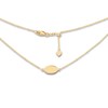 Thumbnail Image 1 of Oval Disc Choker Necklace 14K Yellow Gold